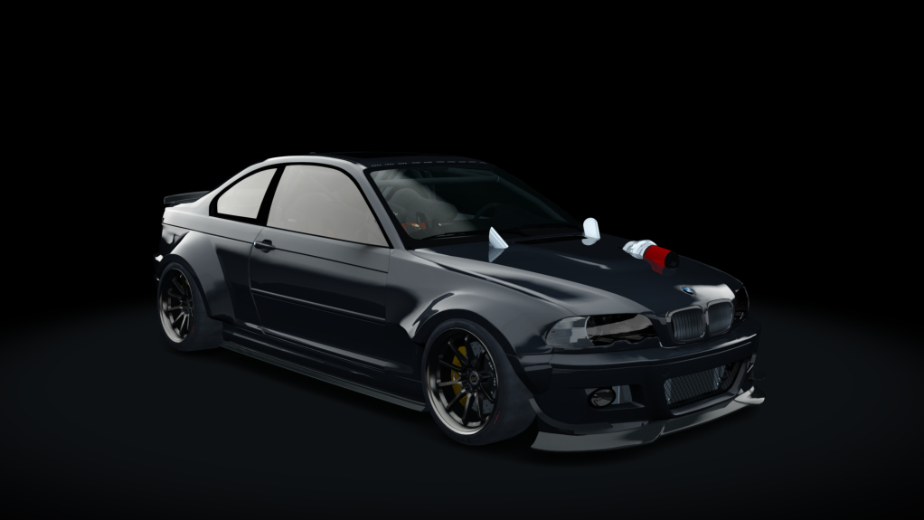 Arthur BMW M3 E46 Widebody, skin Black_Sapphire_metallic