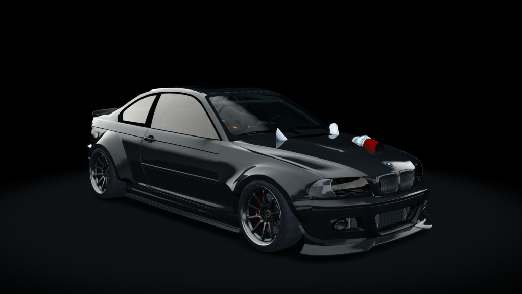 Arthur BMW M3 E46 Widebody, skin Gray_Medium