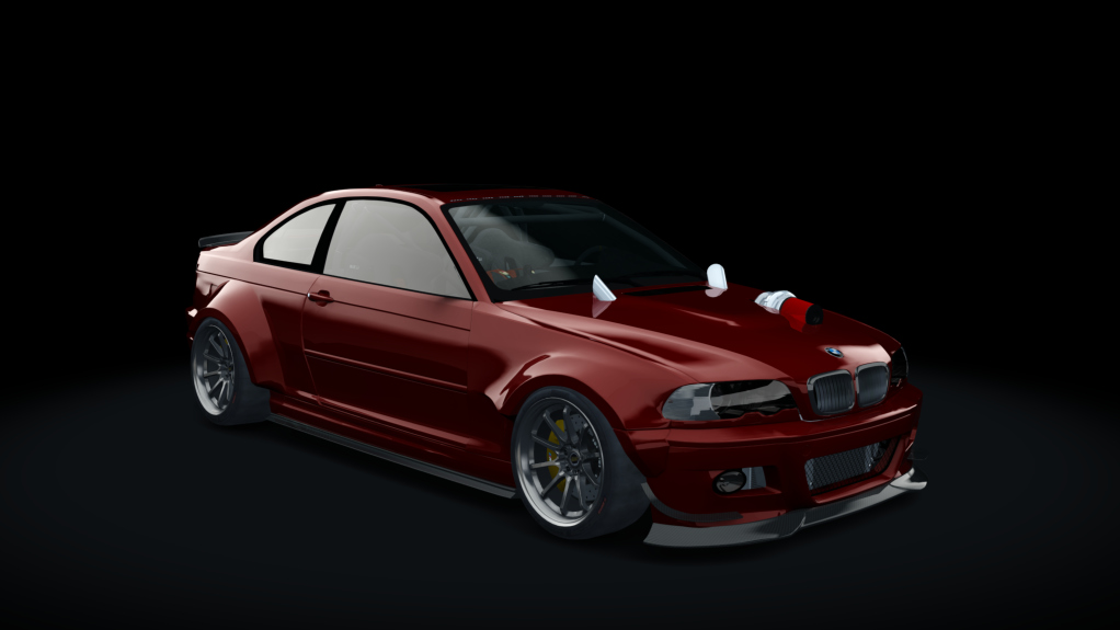 Arthur BMW M3 E46 Widebody, skin Red