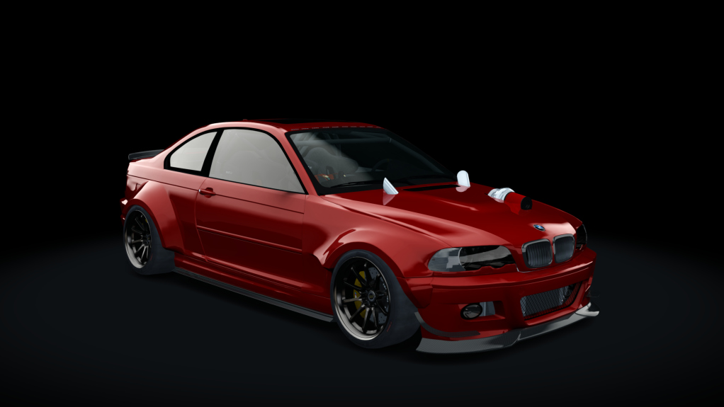 Arthur BMW M3 E46 Widebody, skin Red_Race