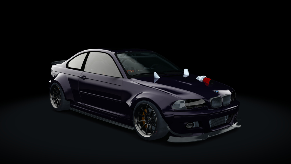 Arthur BMW M3 E46 Widebody, skin purple_metalic