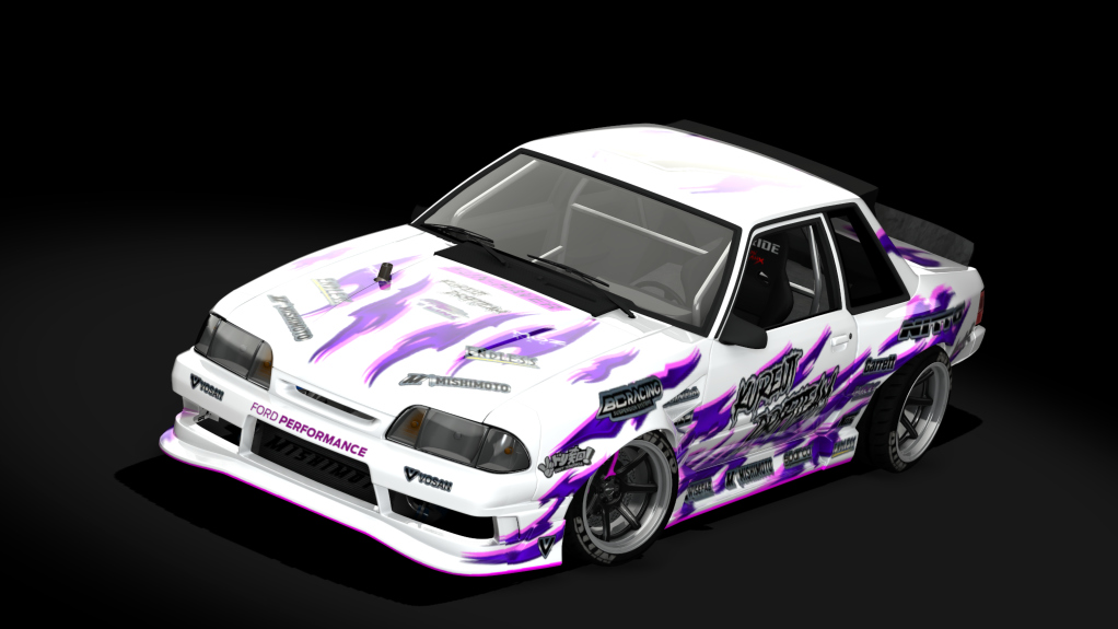 Misty Foxbody 2JZ, skin Kureiji Custom White