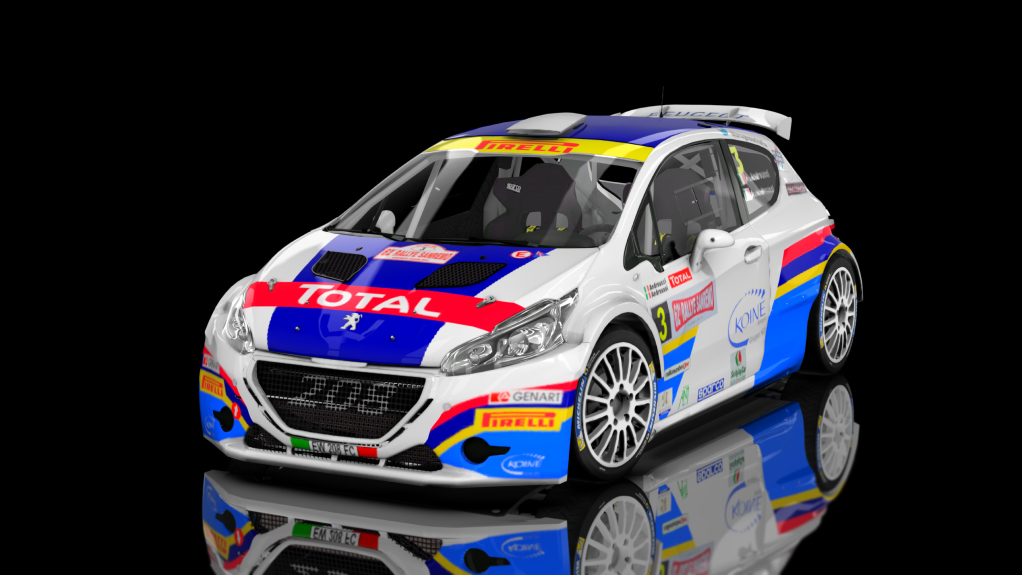 R5 Peugeot 208, skin 02