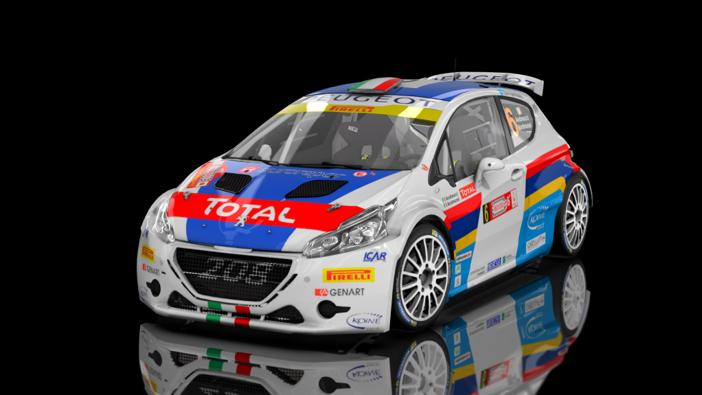 R5 Peugeot 208, skin 03