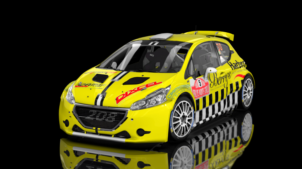 R5 Peugeot 208, skin 05
