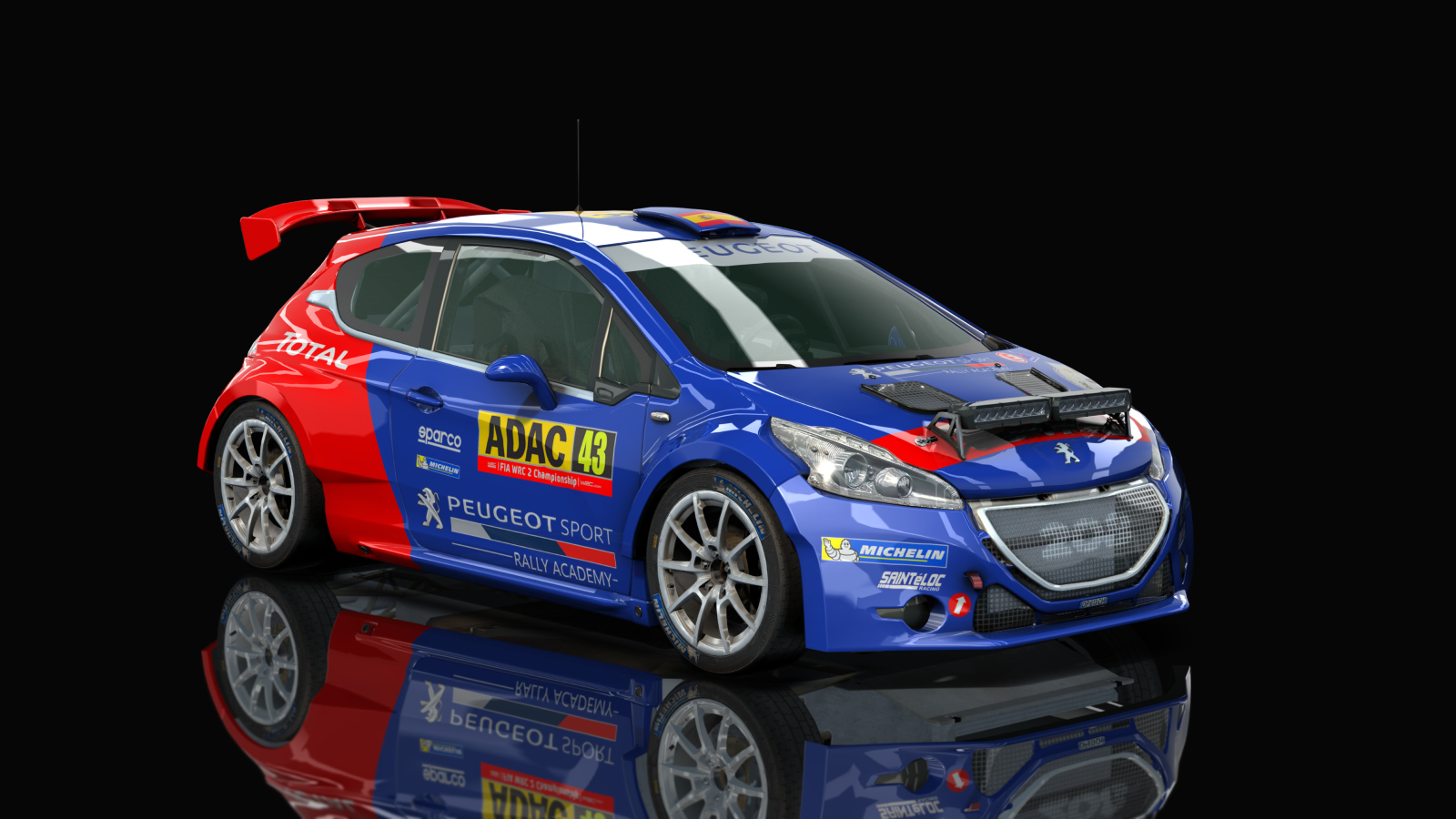 R5 Peugeot 208 T16 EVO, skin 01
