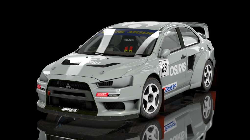 RallyCross Mitsubishi EVO X, skin 1