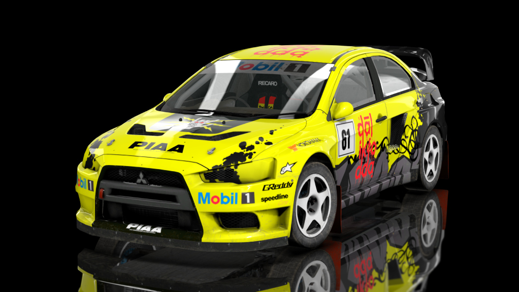 RallyCross Mitsubishi EVO X, skin 2