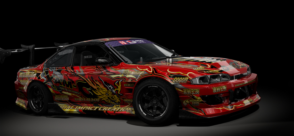 XO 240sx s14 Zenki, skin Xowya_liverybyAngle Purple