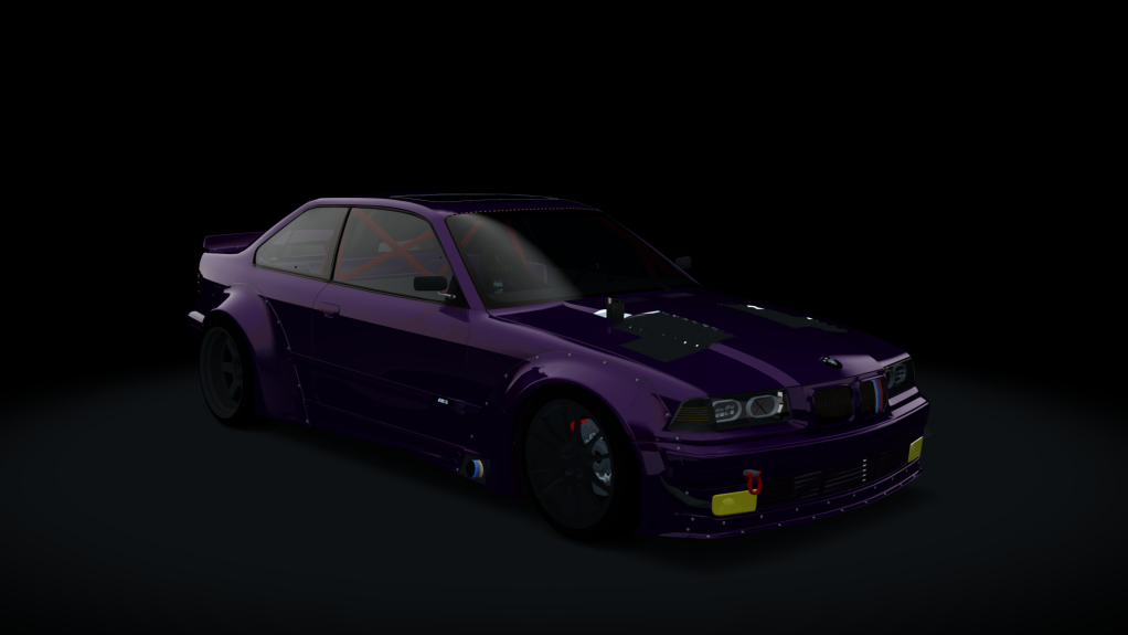Arthur 2Jz BMW E36, skin Midnight Purple Pearl