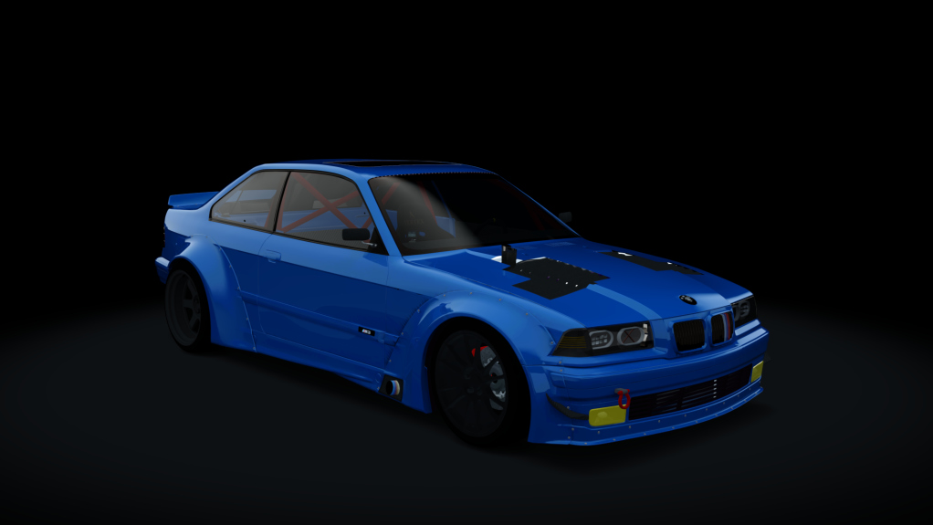 Arthur 2Jz BMW E36, skin Yas Marina Blue Metallic