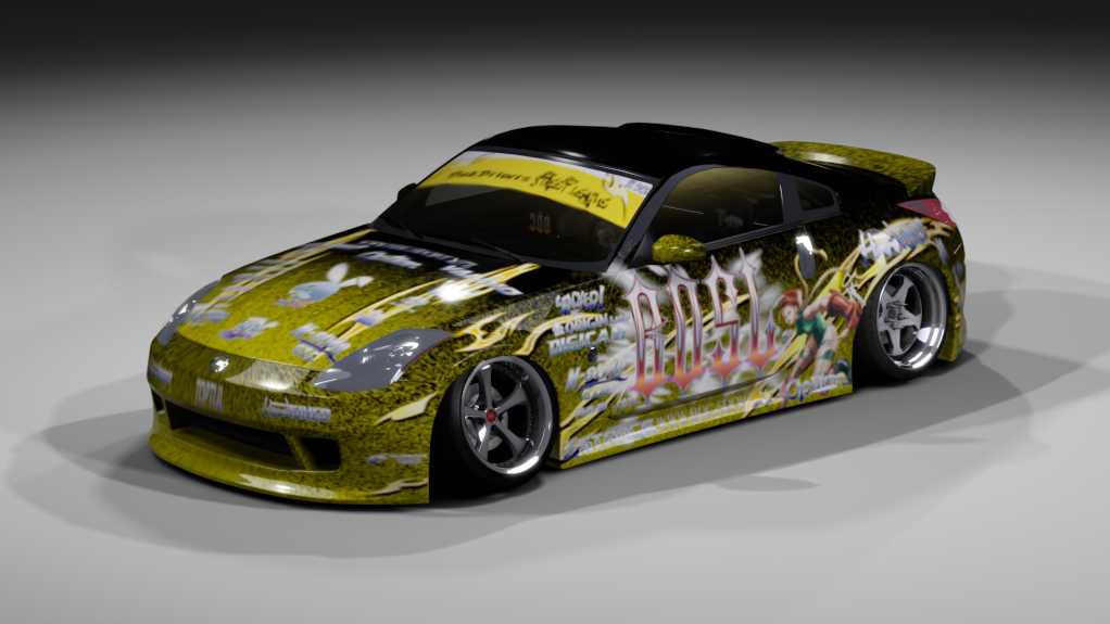 BDC Street v5.0 - 350z, skin BDSL BLACK