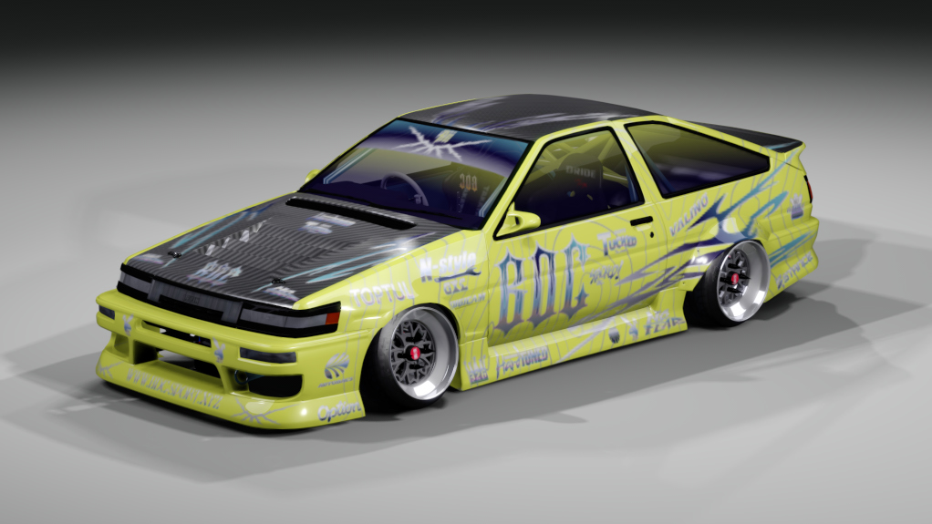 BDC Street v5.0 - AE86, skin BDC Rii Pro