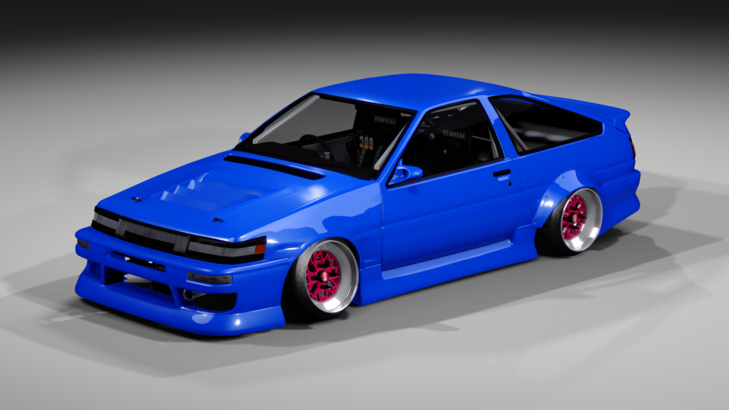 BDC Street v5.0 - AE86, skin Blue