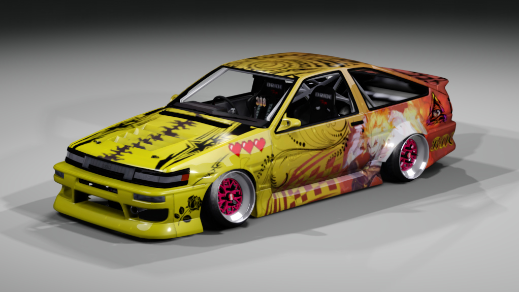 BDC Street v5.0 - AE86, skin CRUX'S AE86