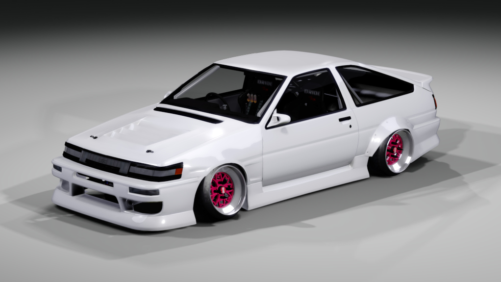 BDC Street v5.0 - AE86, skin White