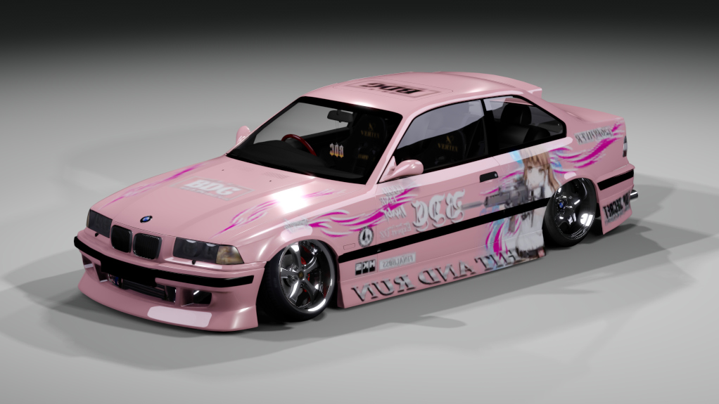BDC Street v5.0 - E36, skin 1 BDC Street pink