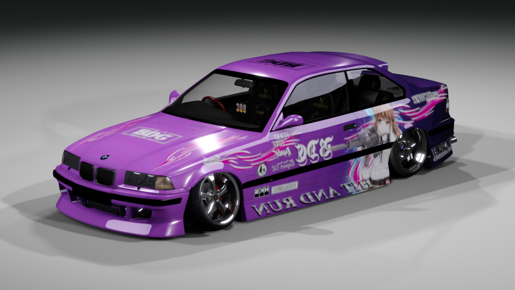 BDC Street v5.0 - E36, skin 1 BDC Street purp