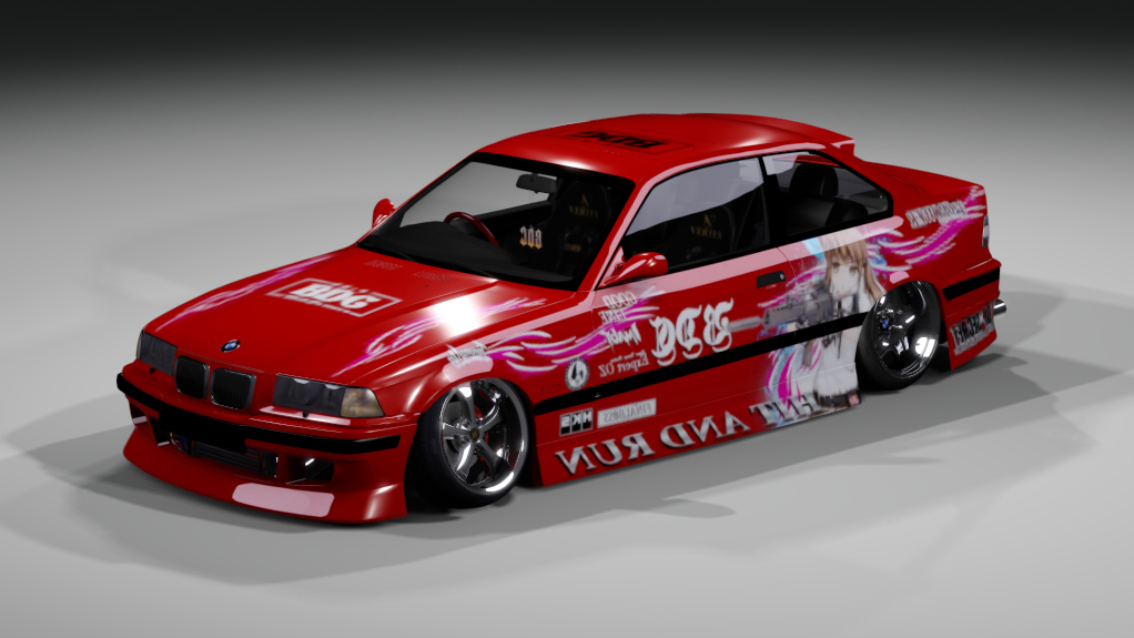 BDC Street v5.0 - E36, skin 1 BDC Street red