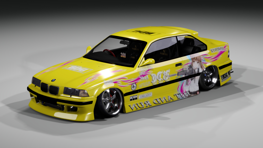 BDC Street v5.0 - E36, skin 1 BDC Street yellow