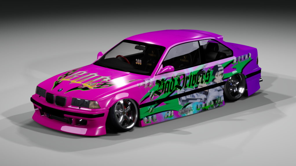 BDC Street v5.0 - E36, skin BDC guns out 1