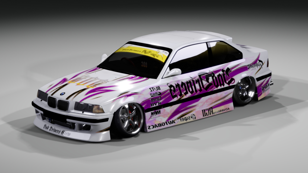 BDC Street v5.0 - E36, skin BDC x DyouKnit white