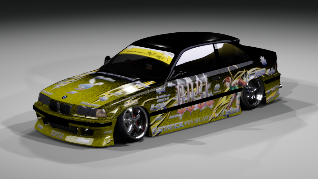 BDC Street v5.0 - E36, skin BDSL BLACK