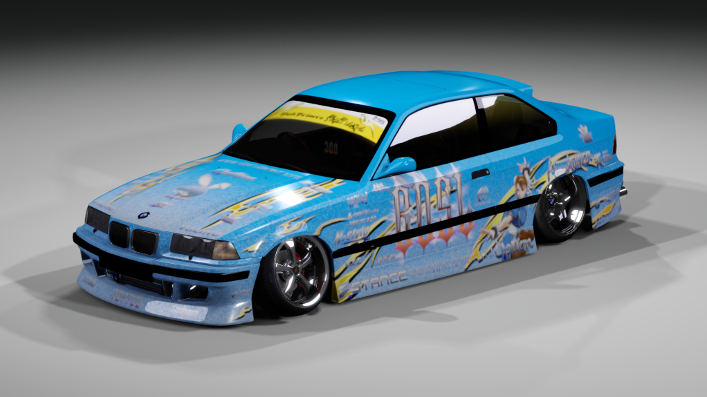 BDC Street v5.0 - E36, skin BDSL BLUE