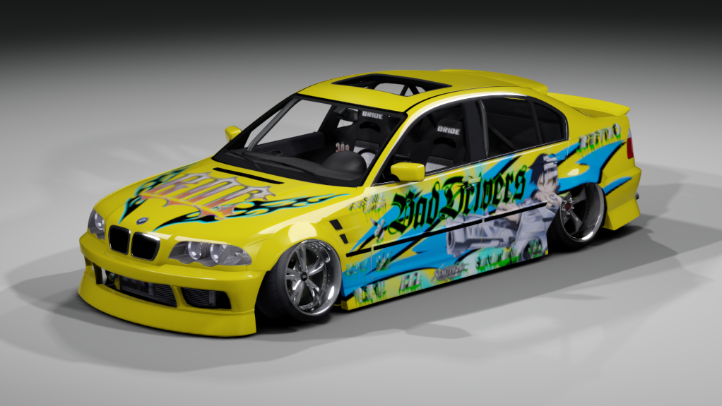 BDC Street v5.0 - E46 Sedan, skin BDC guns up 1