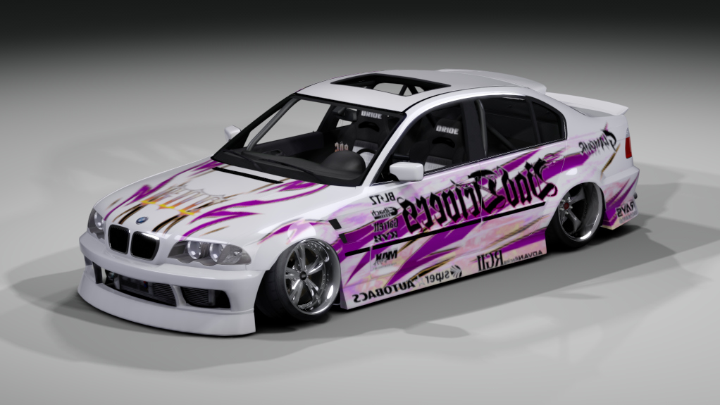 BDC Street v5.0 - E46 Sedan, skin BDC race fuel 1