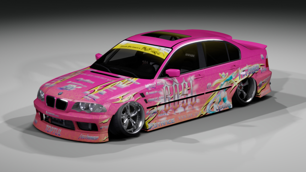 BDC Street v5.0 - E46 Sedan, skin BDSL PINK
