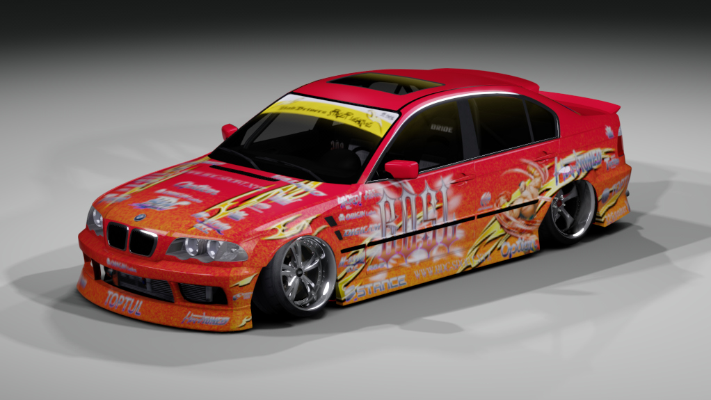 BDC Street v5.0 - E46 Sedan, skin BDSL RED