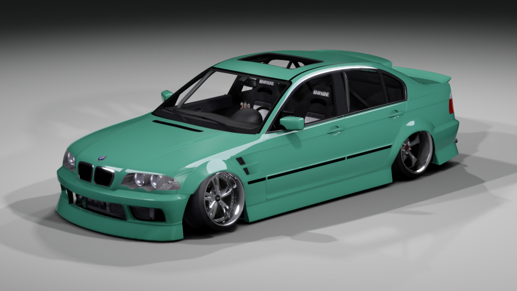 BDC Street v5.0 - E46 Sedan, skin blue