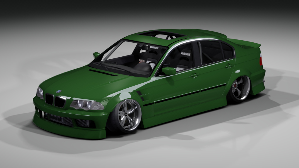 BDC Street v5.0 - E46 Sedan, skin green