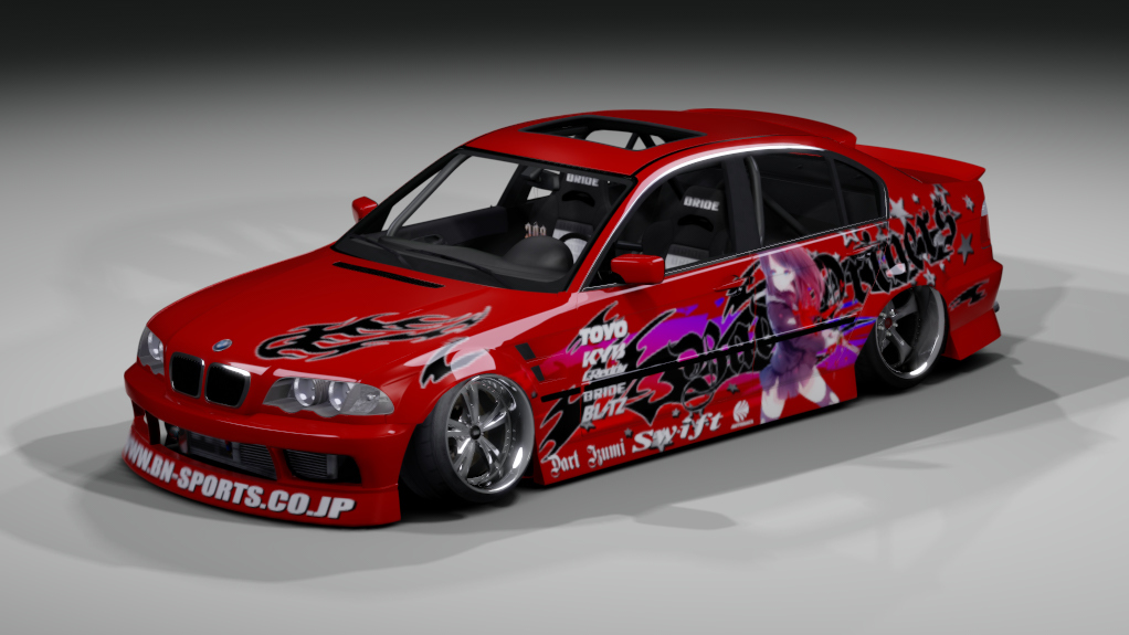 BDC Street v5.0 - E46 Sedan, skin red
