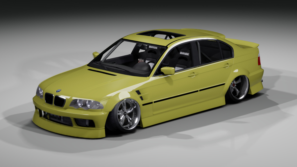 BDC Street v5.0 - E46 Sedan, skin yellow