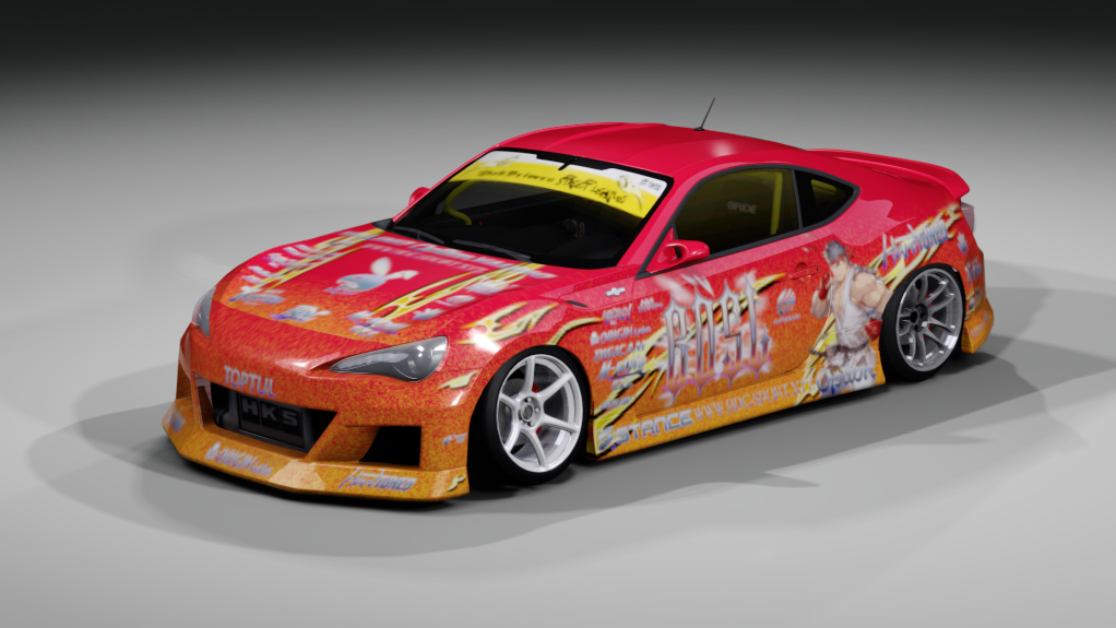 BDC Street v5.0 - GT86, skin BDSL RED