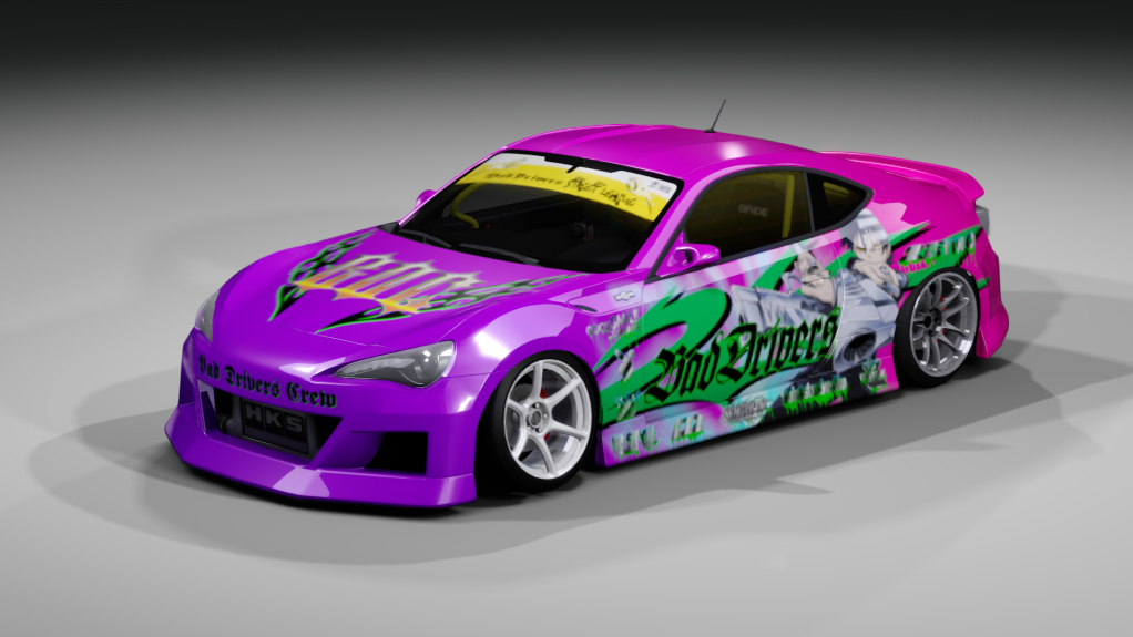 BDC Street v5.0 - GT86, skin bdc fade 1