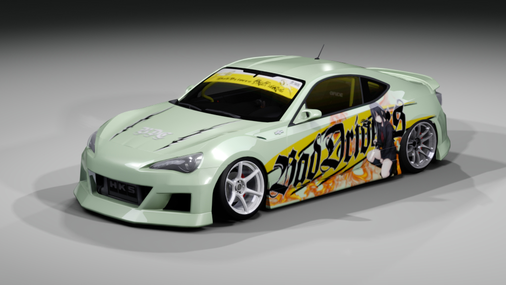 BDC Street v5.0 - GT86, skin bdc flame 2