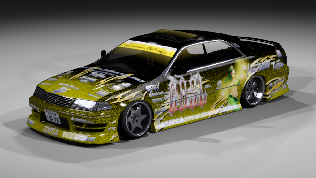 BDC Street v5.0 - JZX100 Mark 2, skin BDSL BLACK