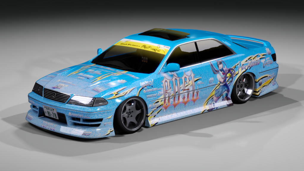 BDC Street v5.0 - JZX100 Mark 2, skin BDSL BLUE