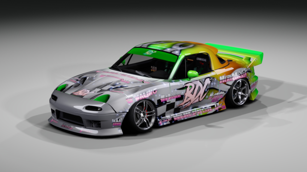 BDC Street v5.0 - MX-5 NA, skin BDC GO