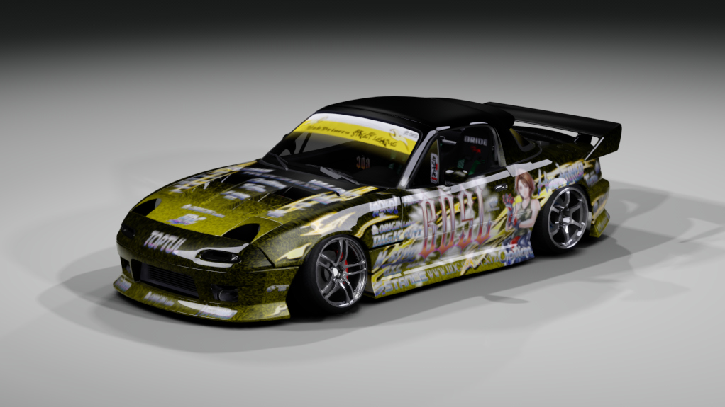 BDC Street v5.0 - MX-5 NA, skin BDSL BLACK