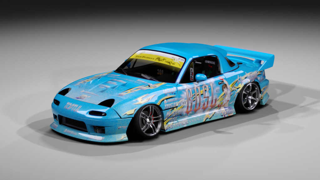 BDC Street v5.0 - MX-5 NA, skin BDSL Blue
