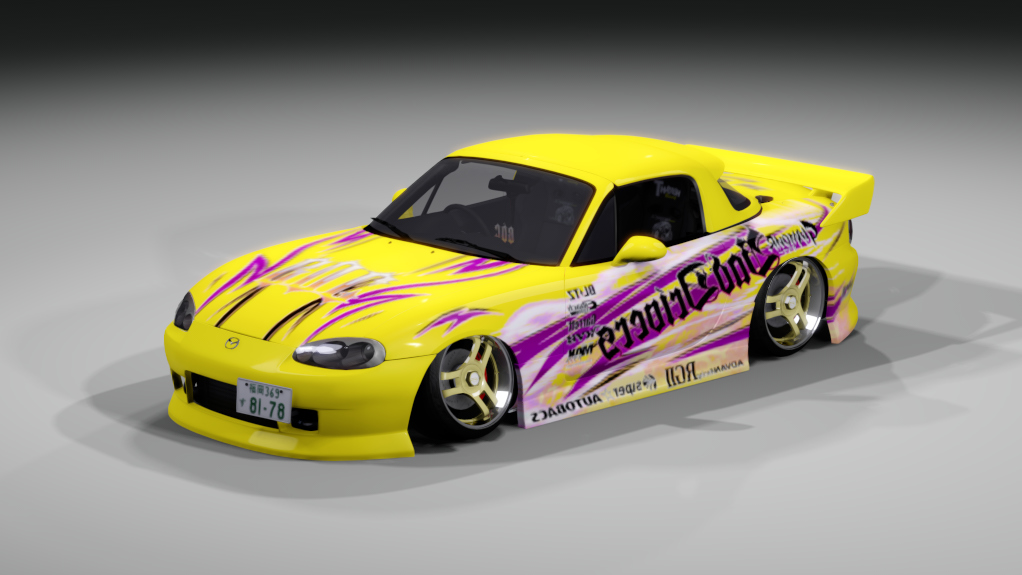BDC Street v5.0 - MX-5 NB, skin BDC race fuel 2