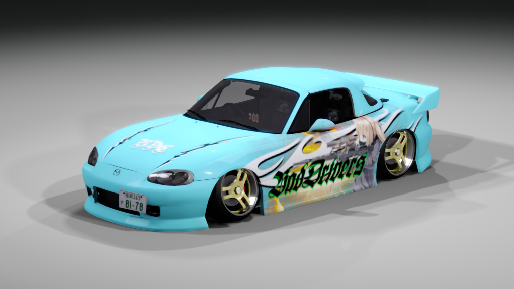 BDC Street v5.0 - MX-5 NB, skin BDC sniper 1