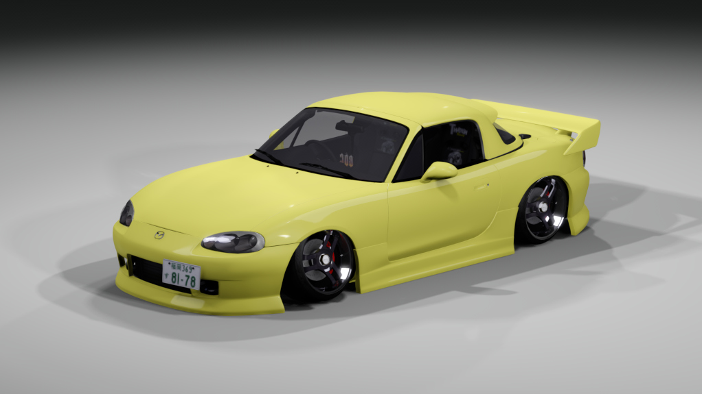 BDC Street v5.0 - MX-5 NB, skin chartreuse