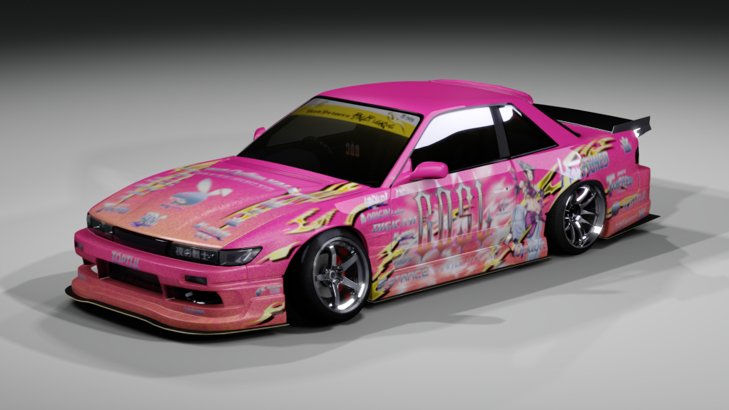 BDC Street v5.0 - S13 Silvia Origin Lab, skin BDSL PINK