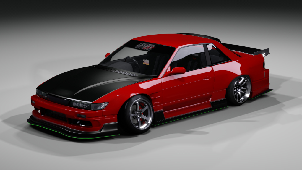 BDC Street v5.0 - S13 Silvia Origin Lab, skin LR Red