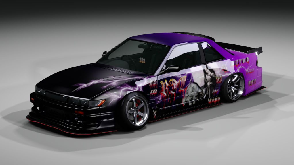 BDC Street v5.0 - S13 Silvia Origin Lab, skin bdc spooky